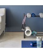 Support pour haltères noir - 52x17x54.3 cm