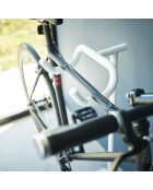 Support à vélos blanc - 38x33x94 cm