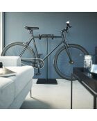 Support à vélos noir - 38x33x94 cm
