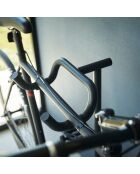 Support à vélos noir - 38x33x94 cm