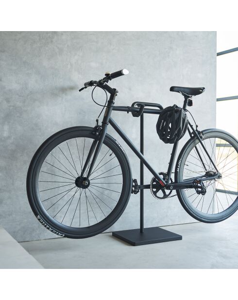 Support à vélos noir - 38x33x94 cm