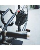 Support à vélos noir - 38x33x94 cm