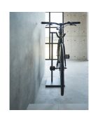 Support à vélos noir - 38x33x94 cm