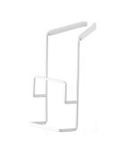 Porte-éponges double à suspendre blanc - 6x16x15.5 cm