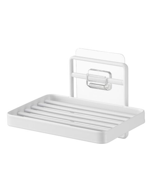 Witte zeepbak - 12x8,5x7,8 cm