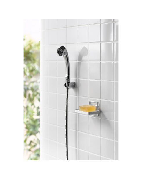 Witte zeepbak - 12x8,5x7,8 cm