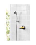 Zeepbakje zwart - 12x8,5x7,8 cm