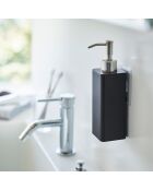 Distributeur de savon noir - 5.5x7.5x19.5 cm