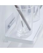 Support pour produits blanc - 30x11.5x4.7 cm