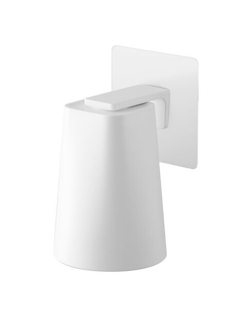 Support de verre blanc - 7x7x9.5 cm