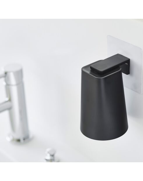 Support de verre noir - 7x7x9.5 cm