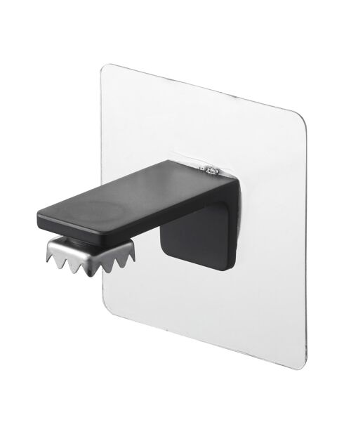 Jabonera con imán negro - 7x5,5x7 cm