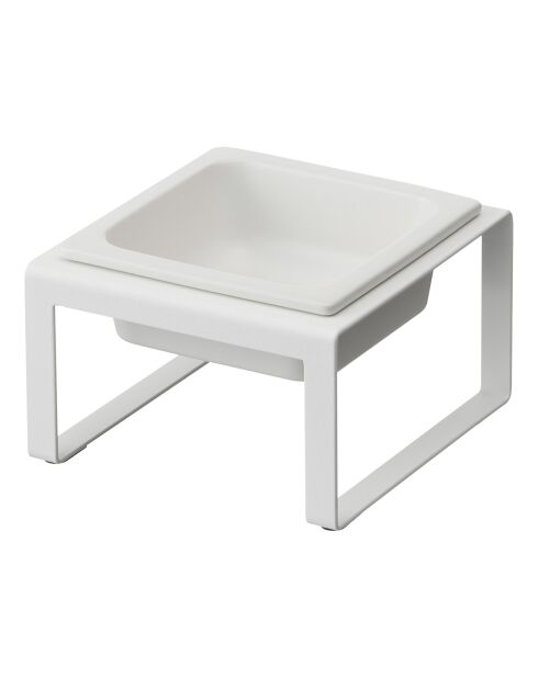 Witte schaal - 15x15,5x10 cm