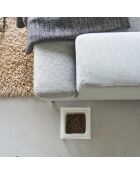 Weiße Schale - 15x15,5x10 cm