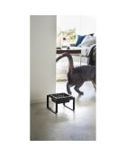 Zwarte schaal - 15x15,5x10 cm