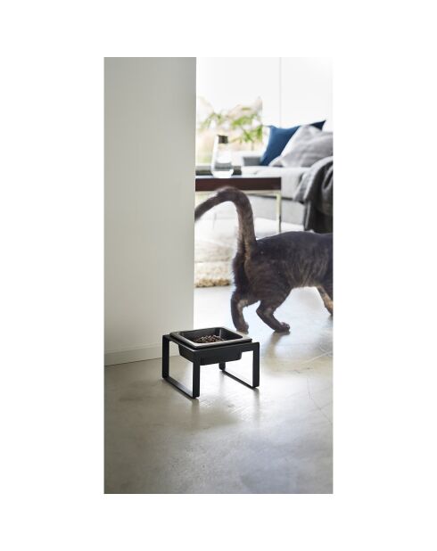 Zwarte schaal - 15x15,5x10 cm