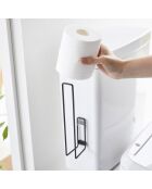 Porte-papier toilette noir - 3.7x7.3x25 cm