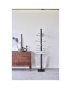 Faltbarer schwarzer Innentrockner - 175x25x160 cm