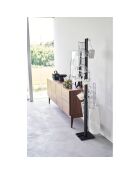 Faltbarer schwarzer Innentrockner - 175x25x160 cm