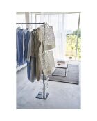 Faltbarer schwarzer Innentrockner - 175x25x160 cm