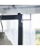 Faltbarer schwarzer Innentrockner - 175x25x160 cm