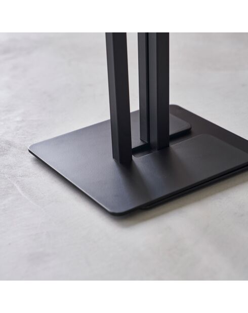 Faltbarer schwarzer Innentrockner - 175x25x160 cm