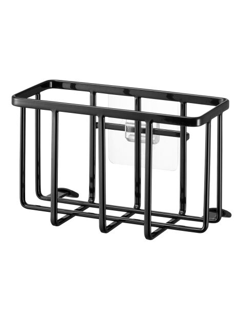 Multifunctionele mand met zwarte haak - 15,5x8,5x10 cm