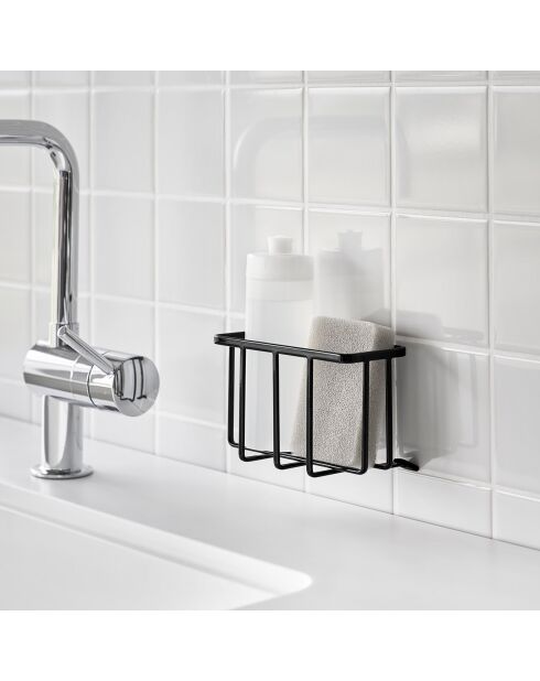 Multifunctionele mand met zwarte haak - 15,5x8,5x10 cm