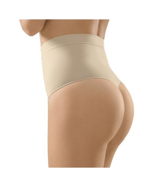 Culotte taille haute gainante nude