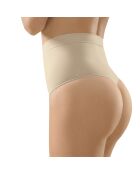 Culotte taille haute gainante nude