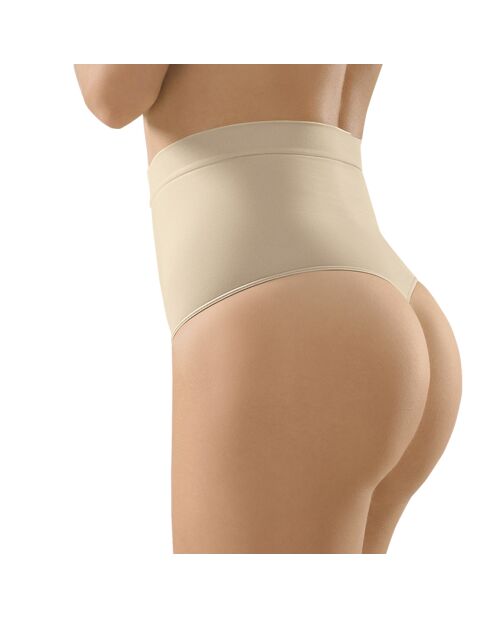 Culotte taille haute gainante nude