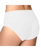 Wit slipje met hoge taille