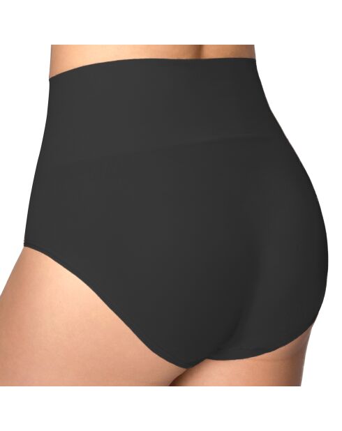 Zwart slipje met hoge taille