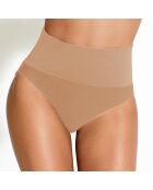 Culotte taille haute nude
