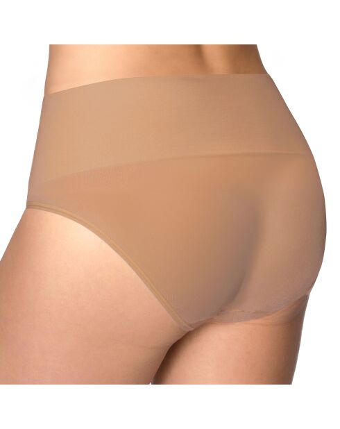 Culotte taille haute nude