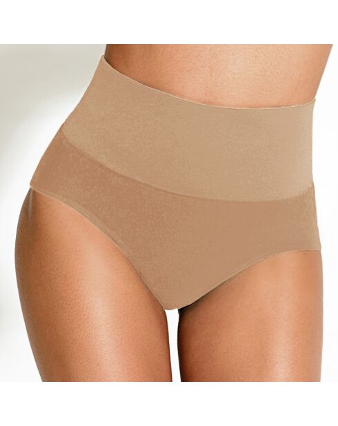Culotte taille haute nude