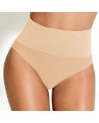 Culotte taille haute nude