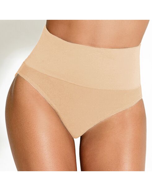 Culotte taille haute nude