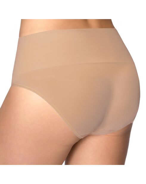 Culotte taille haute nude