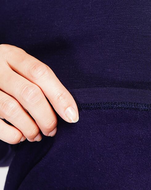 Sous pull Marilyne bleu nuit