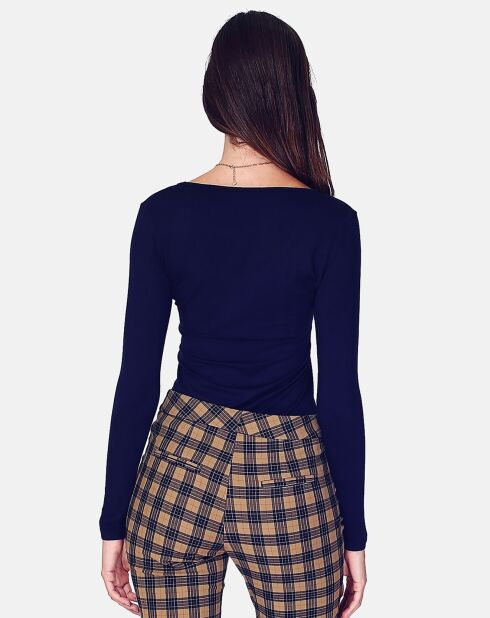 Sous pull Marilyne bleu nuit