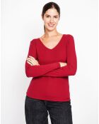 Sous-pull Marilyne bordeaux