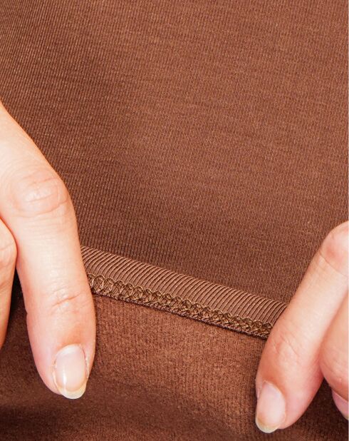 Sous pull Marilyne marron