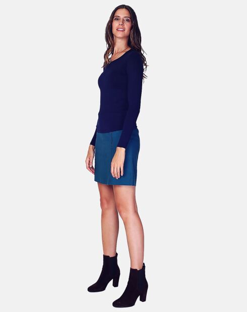 Sous pull Senda bleu nuit