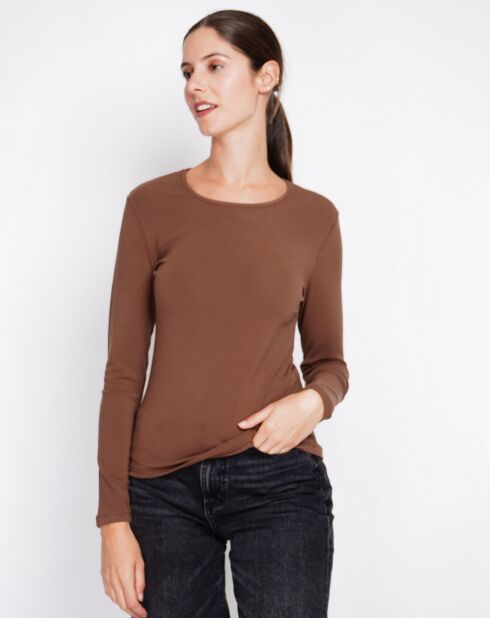Sous pull Senda marron