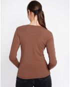 Sous pull Senda marron