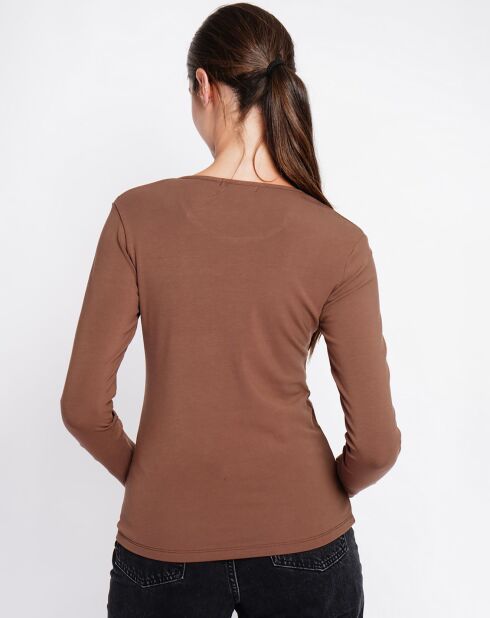 Sous pull Senda marron