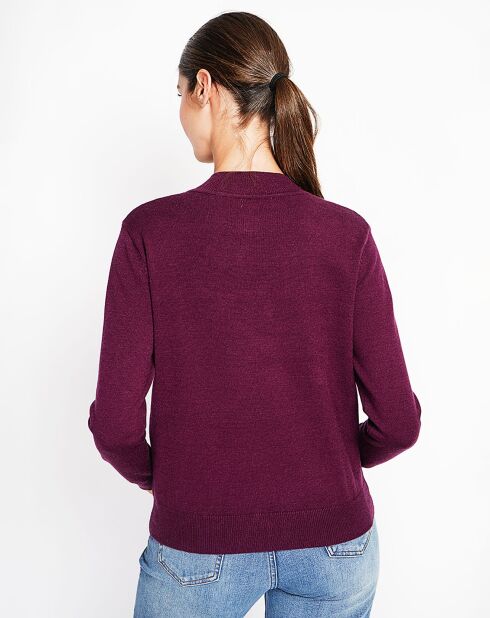 Pull Adeline bordeaux