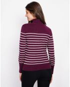 Pull Sacha bordeaux
