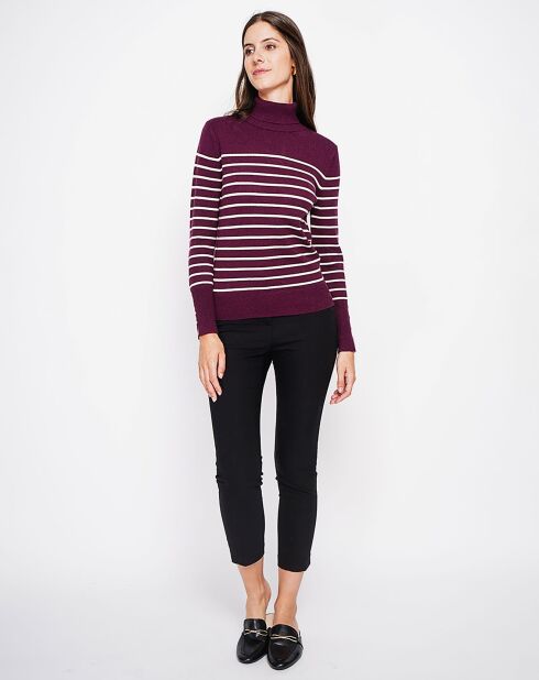 Pull Sacha bordeaux